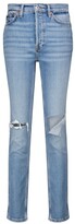 Thumbnail for your product : RE/DONE 80s High-Rise Slim Jeans