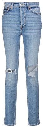 RE/DONE 80s High-Rise Slim Jeans