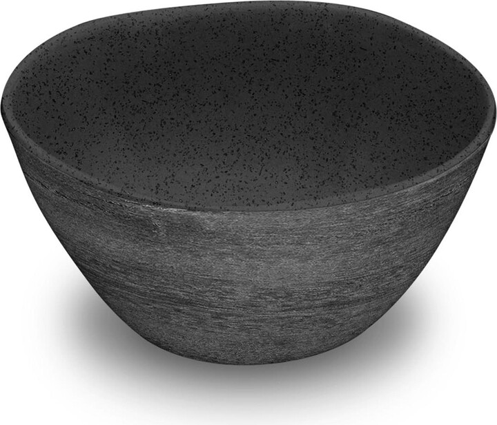 TarHong Faux Blackened Wood 13.5-oz Cereal Bowl