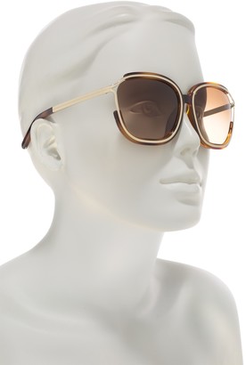 Chloé 59mm Oversized Sunglasses