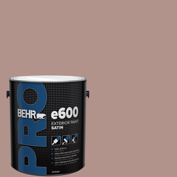 BEHR PRO 1 gal. #180F-4 Desert Willow Satin Exterior Paint
