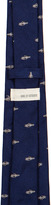 Thumbnail for your product : Band Of Outsiders Delorean Print Tie in Blue