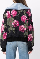 Thumbnail for your product : Blumarine Detachable Collar Knitted Cardi-Coat