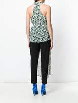 Thumbnail for your product : Christian Wijnants Taava floral halter blouse