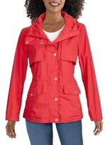 Thumbnail for your product : Cole Haan Snap Front Zip Collar Jacket