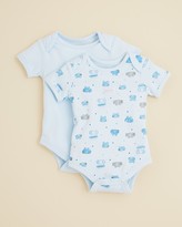 Thumbnail for your product : Absorba Infant Boys' Elephant Bodysuit Two Pack - Sizes 0-9 Months