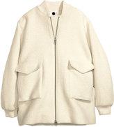 Thumbnail for your product : H&M Wool-blend Pilot Jacket - White - Ladies