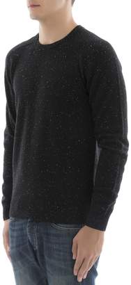 Paolo Pecora Black Wool Sweatshirt