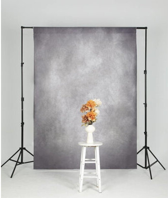JJbaok Vintage Abstract Grey Photography Backdrop - 5X7ft Microfiber Studio Backdrop For Portraits Newborn Wedding And Events - Non-Reflective Durable A