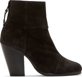 Thumbnail for your product : Rag and Bone 3856 Rag & Bone Black Suede Classic Newbury Ankle Boots