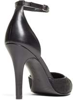 Thumbnail for your product : Brooks Brothers Haircalf Pumps with Ankle Strap