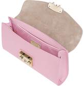 Thumbnail for your product : Furla Camelia Lizard Printed Leather Metropolis Small Clutch w/Chain Strap