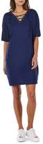 Thumbnail for your product : Michael Stars Lace-Up Shift Dress
