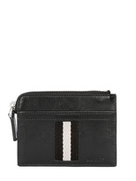 Thumbnail for your product : Bally Leather Coin Pocket & Credit Card Holder