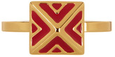 Thumbnail for your product : Vince Camuto Pyramid Red Stud Ring - Size 7