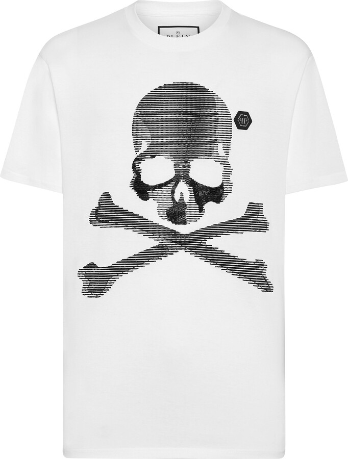 Philipp Plein T-shirt Round Neck SS Skull & Bones