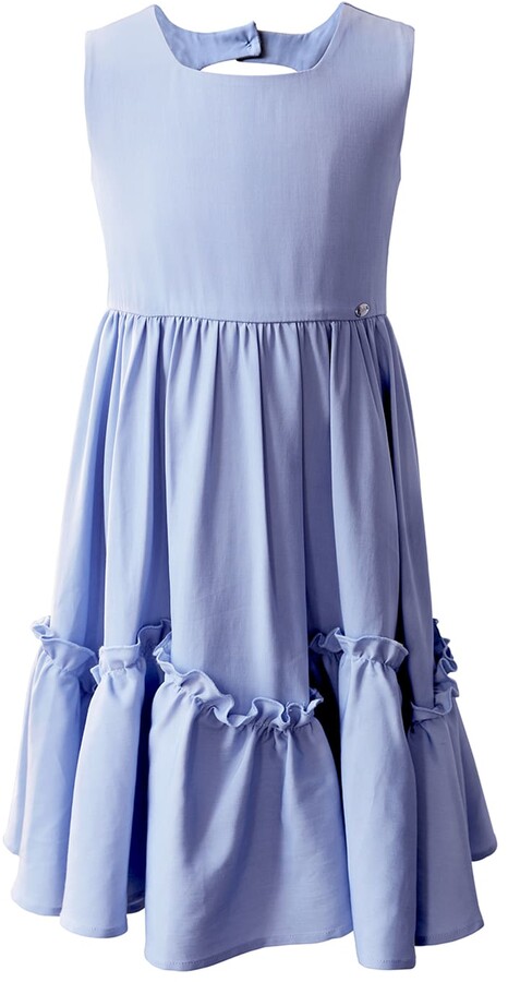 Island Kids & Kids Isle Girl's Sleeveless Ruffle A-Line Dress, Size 4-12 -  ShopStyle