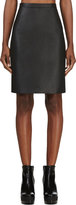 Thumbnail for your product : Alexander Wang Black Leather Pencil Skirt