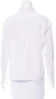 Thumbnail for your product : Tanya Taylor Long Sleeve Button-Up Top