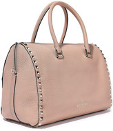 Thumbnail for your product : Valentino Garavani Rockstud Pebbled-leather Tote