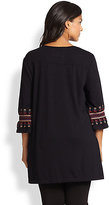 Thumbnail for your product : Johnny Was Johnny Was, Sizes 14-24 Camdyn A-Line Boho Tunic