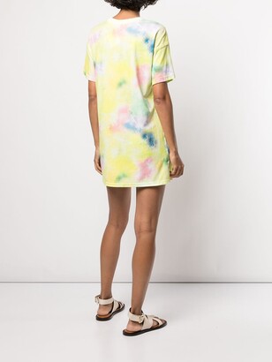 Alice + Olivia Garner tie-dye T-shirt dress