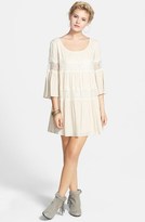 Thumbnail for your product : En Crème Lace Inset Dress (Juniors)