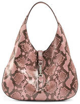 Thumbnail for your product : Gucci Jackie Soft python hobo