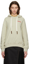 Thumbnail for your product : Ambush Beige Regular Fit Hoodie