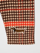 Thumbnail for your product : Mini Rodini Houndstooth-Print Track Trousers