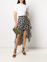 Thumbnail for your product : Chloé Floral Print Asymmetric Skirt