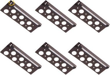 Energetic Lighting 7.8in. LED Outdoor Stair Lights 4W Step Lights 3000K LED Landscape Lighting Low Voltage Outdoor wall lights