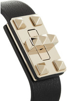 Thumbnail for your product : Valentino Rockstud leather bracelet