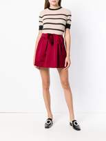 Thumbnail for your product : P.A.R.O.S.H. asymmetric mini skirt