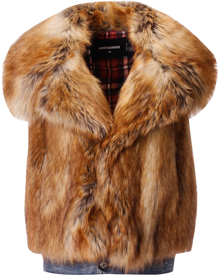 DSQUARED2 Fur Vest - ShopStyle