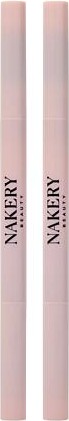 Nakery Beauty Instant Brow Filler Universal Eyebrow Pencil 2-pack AS