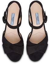 Thumbnail for your product : Prada crossover platform sandals