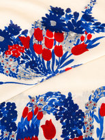 Thumbnail for your product : Gucci floral snake print scarf - women - Silk/Cashmere/Modal - One Size