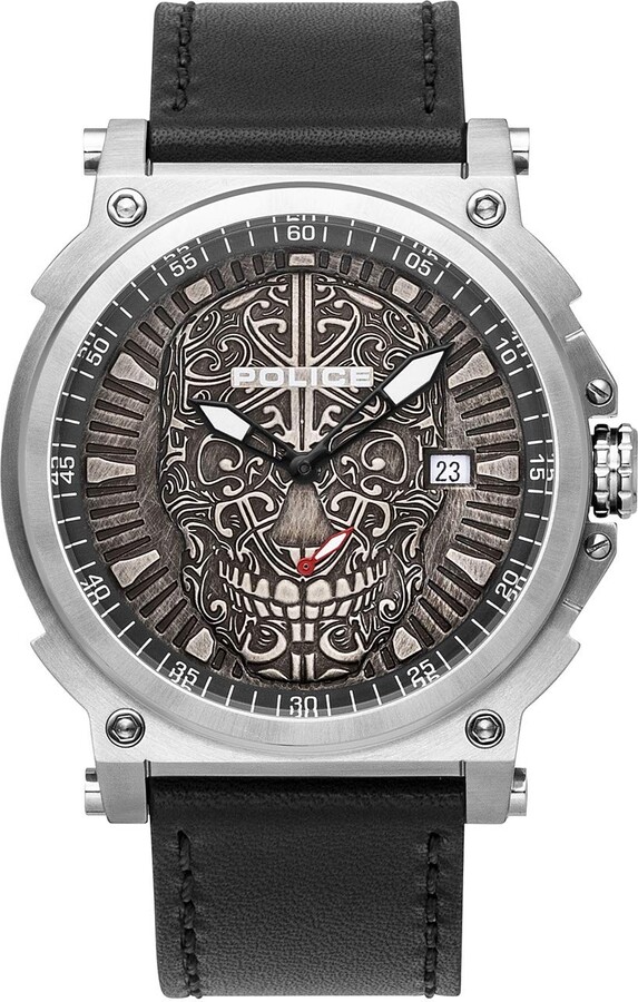 police skeleton watch