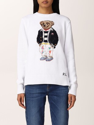 ralph lauren womens bear sweater