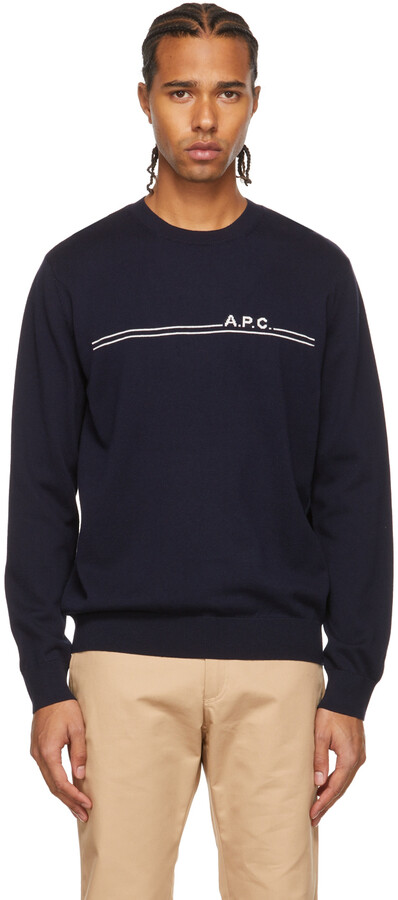 Men Apc Sweater | Shop the world's largest collection of fashion 