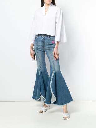 Dolce & Gabbana flared high waisted jeans