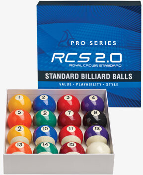 Pro-Series 16-Piece Royal Crown Standard Billiard Ball Set