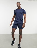 Thumbnail for your product : Nike Football academy t-shirt in navy