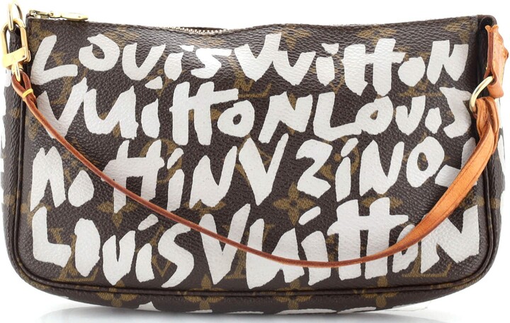 Louis Vuitton Pochette Accessoires Limited Edition Monogram Graffiti -  ShopStyle Clutches