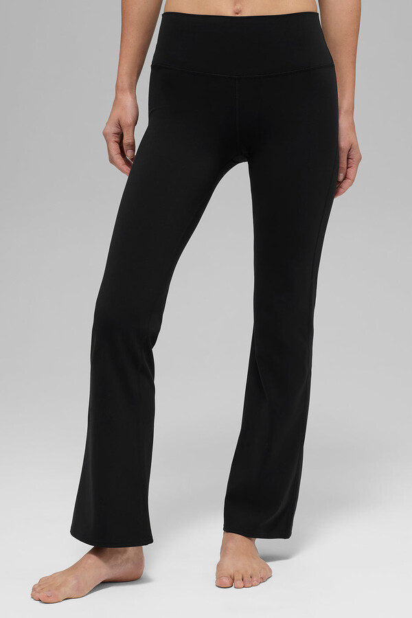 Alo Softsculpt High-Waist 7/8 Bootcut Legging in Black Size: 2XS