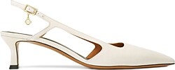 222FAYNA Pointed-toe pumps with straps - Pumps & Sandals - Maje.com