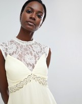 Thumbnail for your product : Elise Ryan Sweetheart Skater Dress With Embellished Waist