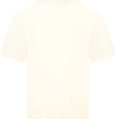 Thumbnail for your product : Gucci Ivory T-shirt For Boy With Yellow Logo