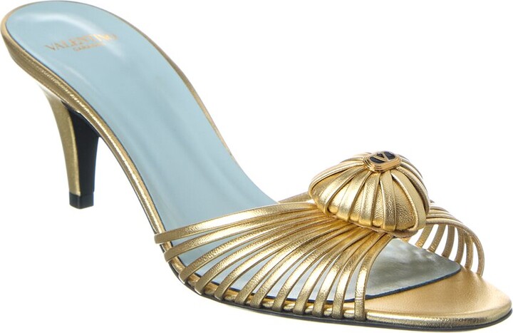 Valentino Royal Heart 65 Leather Sandal